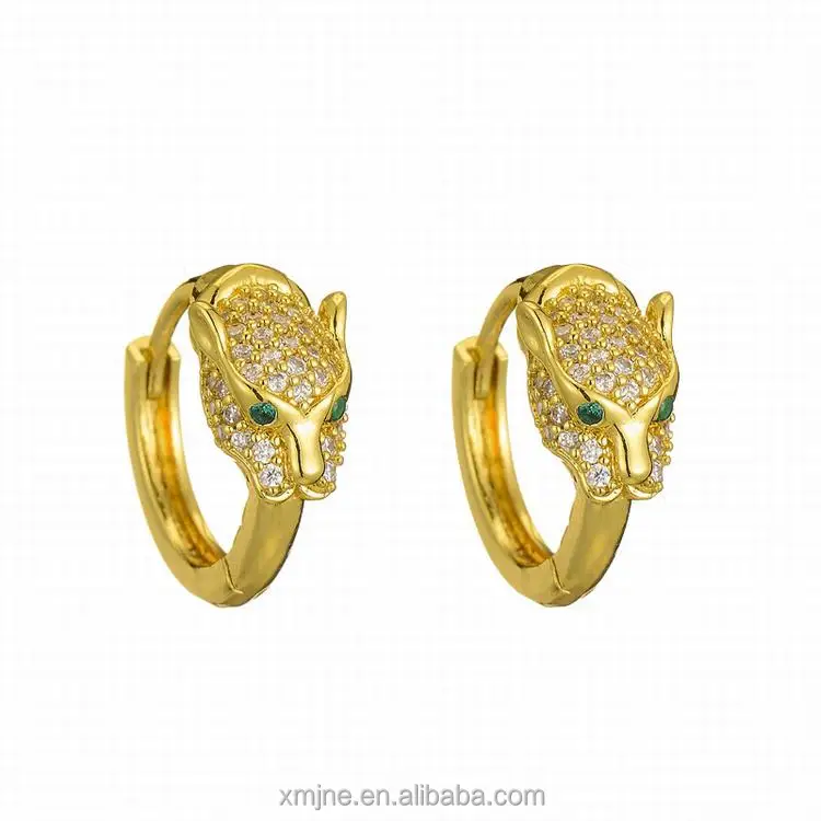 European And American Ins Wind Retro Leopard Hoop Earrings Earrings Female Copper Micro-Inlaid Zircon Gold Temperament Earrings
European And American Ins Wind Retro Leopard Hoop Earrings Earrings Female Copper Micro-Inlaid Zircon Gold Temperament Earrings
