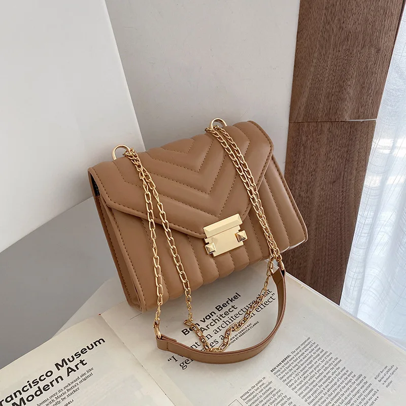 2021 New Fashion Trending Products Purses And Handbags For Women Luxury Chains Crossbody Bag PU leather Ladies Bags wholesale, 4 colors
2021 New Fashion Trending Products Purses And Handbags For Women Luxury Chains Crossbody Bag PU leather Ladies Bags wholesale, 4 colors