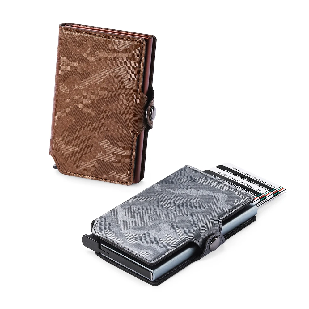 2021 Fashion RFID Wallets Leather Men with Credit Card Holder Metal Aluminum Business Card Case, Brown, black, grey, pink
2021 Fashion RFID Wallets Leather Men with Credit Card Holder Metal Aluminum Business Card Case, Brown, black, grey, pink
