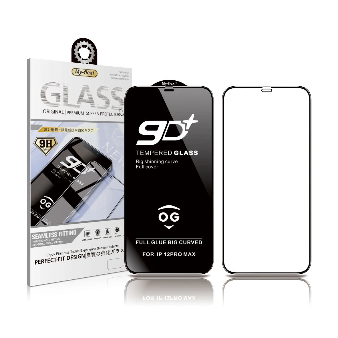 Anti Fingerprint Screen Protector Sheet Tempered Glass 9D+ For Iphone Mobile Phones MeiBo
Anti Fingerprint Screen Protector Sheet Tempered Glass 9D+ For Iphone Mobile Phones MeiBo