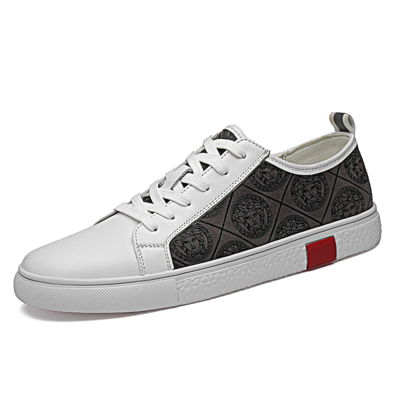 Wholesale Brand Designer Pattern Printed Leather Upper Tenis Sneakers Fashion Walking Shoes Men's Casual Luxury Shoes
Wholesale Brand Designer Pattern Printed Leather Upper Tenis Sneakers Fashion Walking Shoes Men's Casual Luxury Shoes