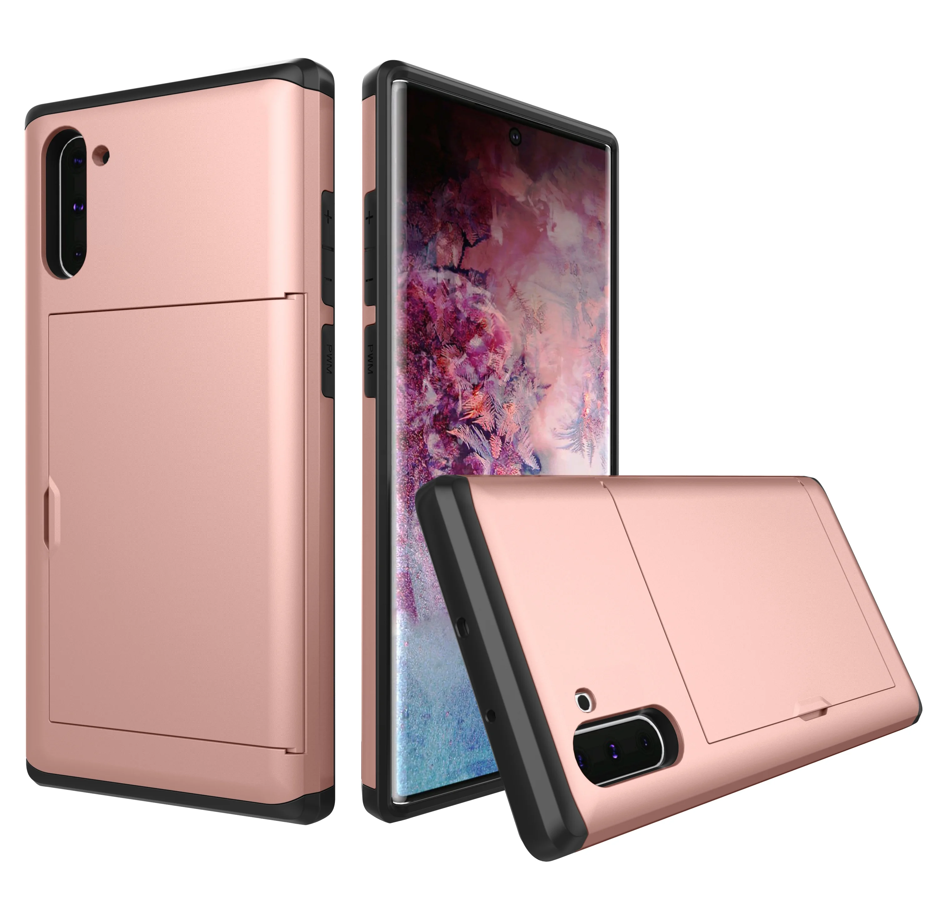 360 Full Cover Protective Mobile Phone Case for Samsung Galaxy Note 10 Card Holder Portable Phone Case for Samsung Note 10 Plus, Multi colors
360 Full Cover Protective Mobile Phone Case for Samsung Galaxy Note 10 Card Holder Portable Phone Case for Samsung Note 10 Plus, Multi colors