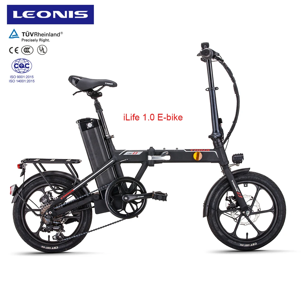 

Factory supplying RTS new Type Hybrid E bike Multi-functional LEONIS electric bicycles 16" E-bikes wholesale