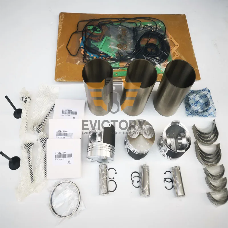 For Shibaura overhaul N843LT N843L-T N843H N843-H liner gasket piston bearing rebuild kit + guide valve
For Shibaura overhaul N843LT N843L-T N843H N843-H liner gasket piston bearing rebuild kit + guide valve
