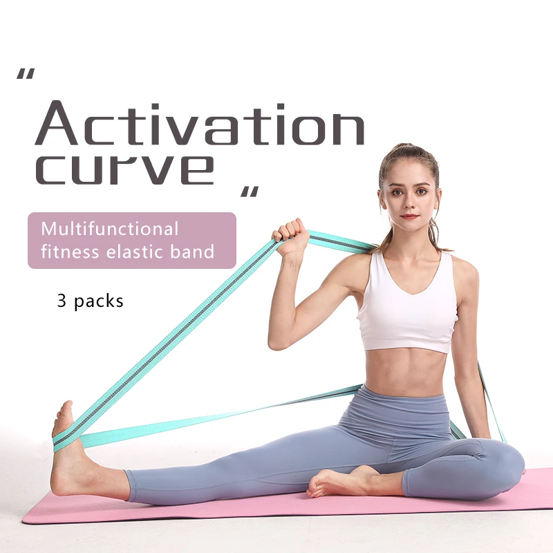 Set of 3 Hip Resistance Circle Loop Bands for Fitness Booty and Leg Workout, Green, pink, purple
Set of 3 Hip Resistance Circle Loop Bands for Fitness Booty and Leg Workout, Green, pink, purple