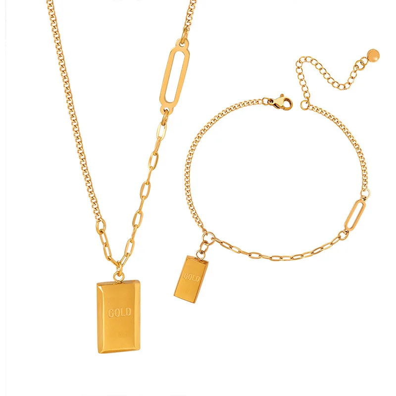 Fashion stainless steel letter GOLD necklace jewelry set adjustable women anklet bracelet necklace jewelry set for woman
Fashion stainless steel letter GOLD necklace jewelry set adjustable women anklet bracelet necklace jewelry set for woman