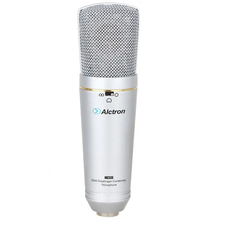 Home studio recording mic computer tiktop recording microphone/High Quality Professional Condenser Microphone, Silver
Home studio recording mic computer tiktop recording microphone/High Quality Professional Condenser Microphone, Silver
