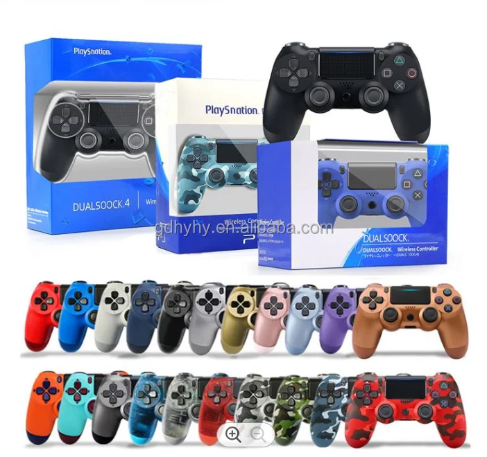 High Quality 22 Colors PS4 Joysticks Game Controller Wireless Game Joysticks Ps4 Controller For Dual/shock Play station 4, Multi-colors
High Quality 22 Colors PS4 Joysticks Game Controller Wireless Game Joysticks Ps4 Controller For Dual/shock Play station 4, Multi-colors