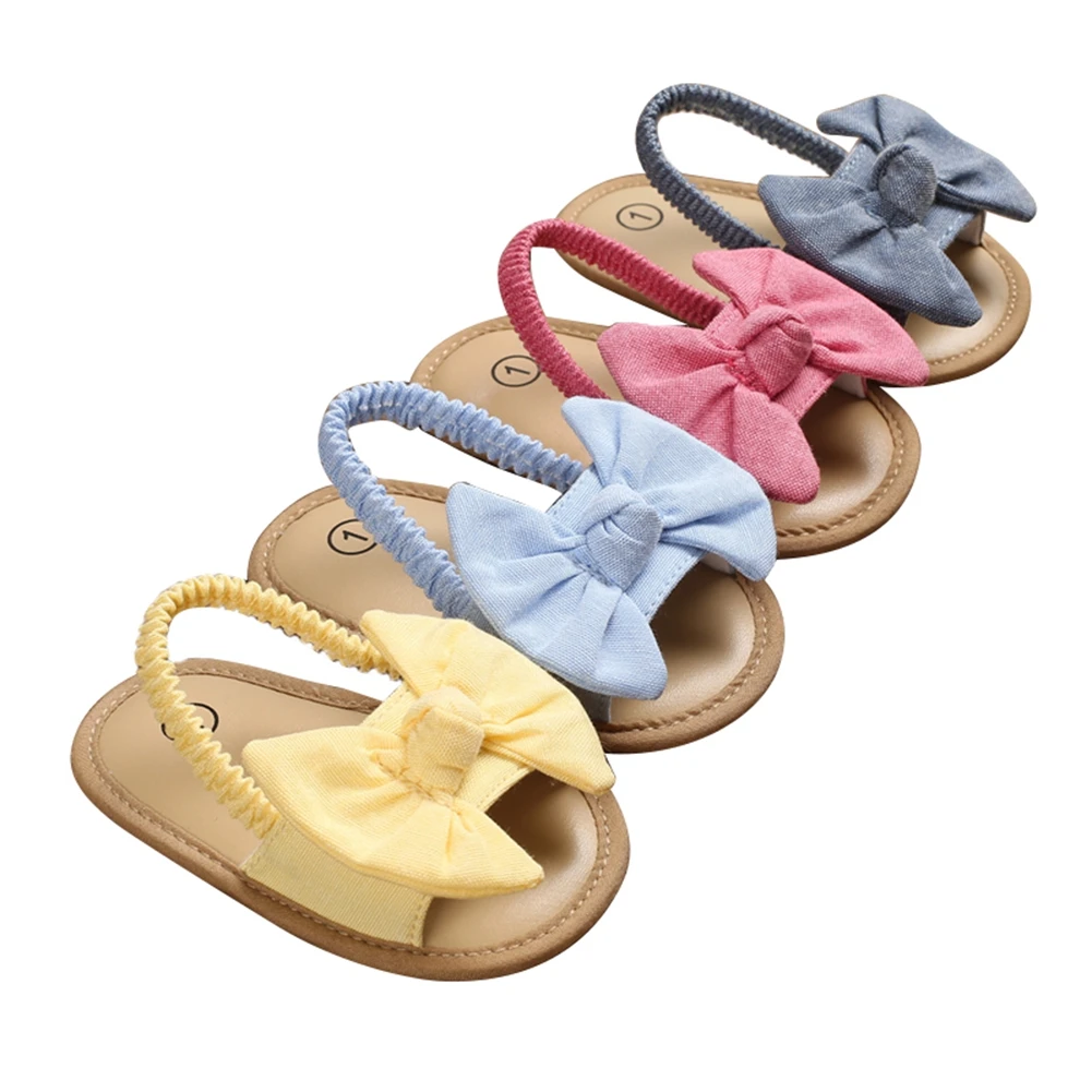 2021 Baby Girls Bow Knot Sandals Cute Summer Soft Sole Flat Princess Shoes Infant Non-Slip First Walkers Baby Sandals, As the pictures show
2021 Baby Girls Bow Knot Sandals Cute Summer Soft Sole Flat Princess Shoes Infant Non-Slip First Walkers Baby Sandals, As the pictures show