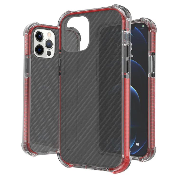 Clear Shockproof Hybrid Case for iPhone 12 Pro MAX Carbon Fiber Printed Case for iPhone
Clear Shockproof Hybrid Case for iPhone 12 Pro MAX Carbon Fiber Printed Case for iPhone
