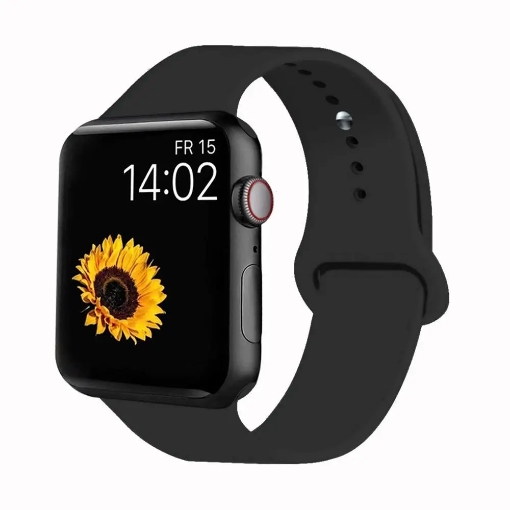 For Apple Watch Band,For Apple Watch Strap,Silicone Sport Smart Watch Band For Apple iWatch Accessories 38/42/40/44mm 33 colors
For Apple Watch Band,For Apple Watch Strap,Silicone Sport Smart Watch Band For Apple iWatch Accessories 38/42/40/44mm 33 colors