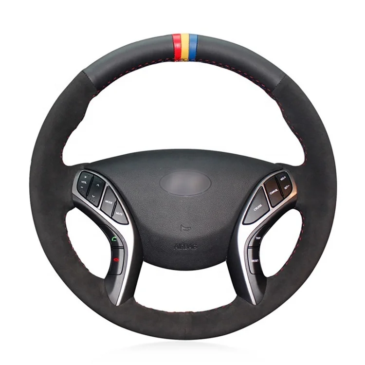 Steering Wheel Cover for Hyundai Elantra 3 2011-2016 Elantra Sport 2011-2016 Elantra GT 2013-2017 wholesale price for you
Steering Wheel Cover for Hyundai Elantra 3 2011-2016 Elantra Sport 2011-2016 Elantra GT 2013-2017 wholesale price for you