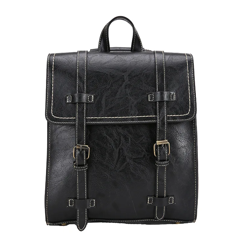 2021 New Purse PU Leather Vintage Backpack Laptop Backpacks Travel Backpack For Woman, Black
2021 New Purse PU Leather Vintage Backpack Laptop Backpacks Travel Backpack For Woman, Black