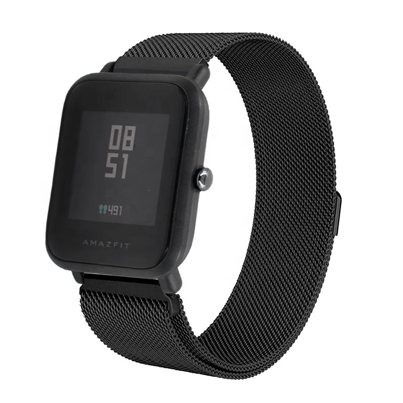 bracelet for Amazfit Bip Strap Xiaomi Amazfit Bip Rhythm Stratos watch Metal strap steel huawei gt magic band Samsung
bracelet for Amazfit Bip Strap Xiaomi Amazfit Bip Rhythm Stratos watch Metal strap steel huawei gt magic band Samsung