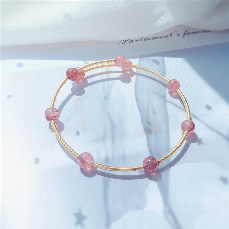 High Quality Simple Strawberry Crystal Bracelet 14k Gold Plated Bracelets & Bangles
High Quality Simple Strawberry Crystal Bracelet 14k Gold Plated Bracelets & Bangles