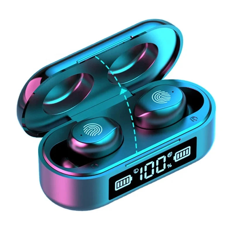 Good Looking Appearance Touch Control Mini F9 Wireless Earphone LED Display Waterproof earbuds
Good Looking Appearance Touch Control Mini F9 Wireless Earphone LED Display Waterproof earbuds