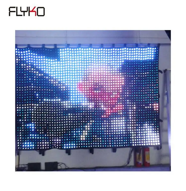 led video curtain