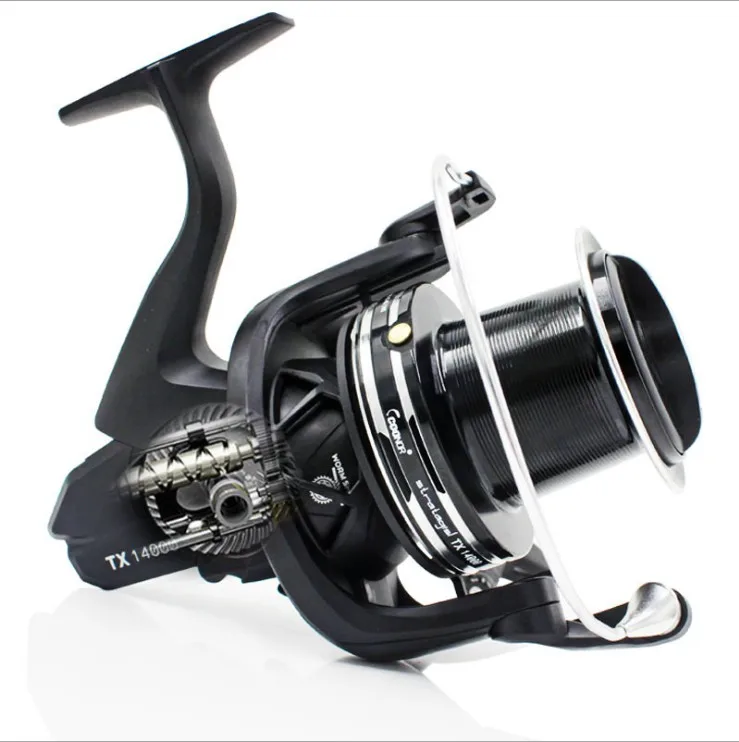 Longtuo TX14000+12000 all-metal double-wire cup fishing wheel slow drop function carp wheel, Black+silver
Longtuo TX14000+12000 all-metal double-wire cup fishing wheel slow drop function carp wheel, Black+silver