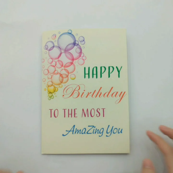 winpsheng happy birthday musical greeting card with sound module