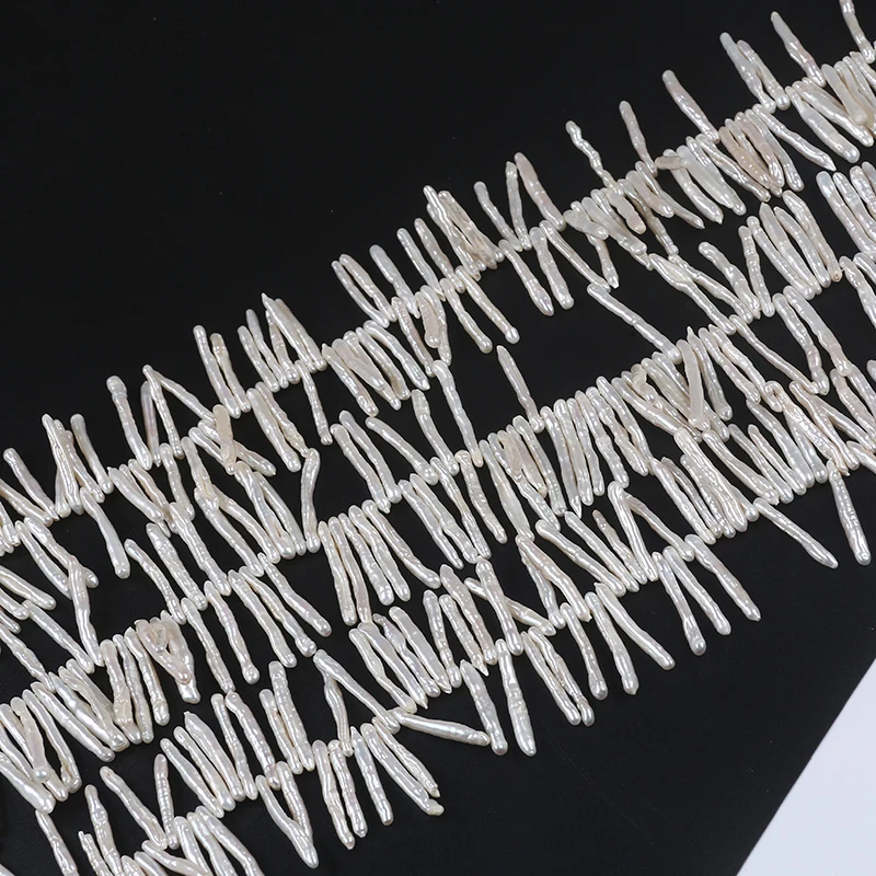 25-27mm AA White Natural Loose Beads Freshwater Stick Pearl Strand, White(customized)
25-27mm AA White Natural Loose Beads Freshwater Stick Pearl Strand, White(customized)