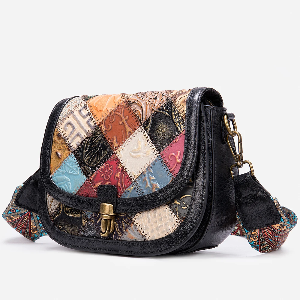 Westal 331 Wholesale Women's Genuine Leather Multicolor Crossbody Shoulder Bag Handbag Colorful Patchwork purses and handbags
Westal 331 Wholesale Women's Genuine Leather Multicolor Crossbody Shoulder Bag Handbag Colorful Patchwork purses and handbags