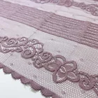 New design Spandex nylon French sexy mesh ribbon 18 cm wide elastic trimming lace for women's underwear