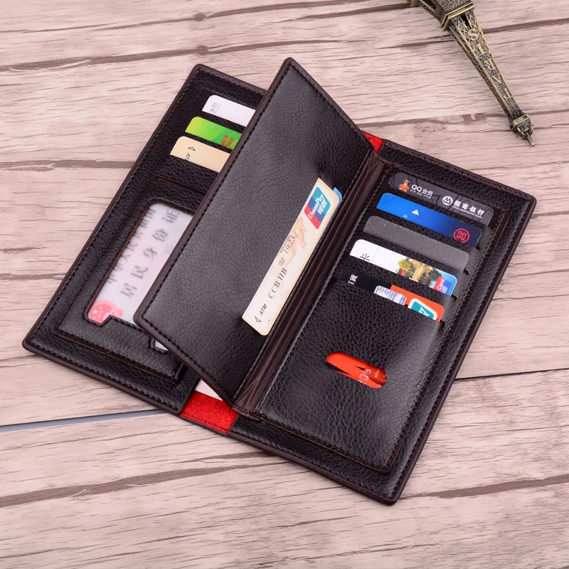 hot sale with loose-leaf men's long wallet fashion business men's money clip wallet card case long wallet men by name
hot sale with loose-leaf men's long wallet fashion business men's money clip wallet card case long wallet men by name