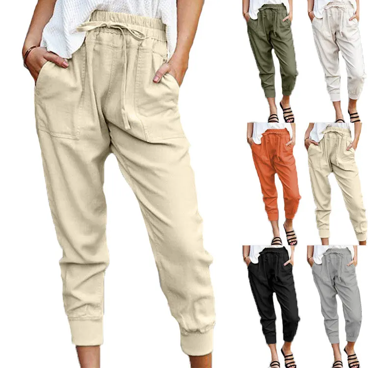10605-MX68 ankle banded plain solid color 2021 women's plus size pants sehe fashion
10605-MX68 ankle banded plain solid color 2021 women's plus size pants sehe fashion