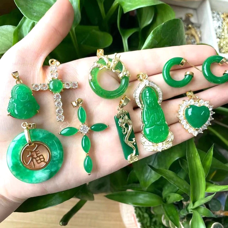 Lucky Charms Women Jade Necklace buddha jade pendant natural green jade 18kgp fortune pendant necklace dr
Lucky Charms Women Jade Necklace buddha jade pendant natural green jade 18kgp fortune pendant necklace dr