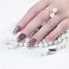 Best Selling Nail Art Stickers Non-toxic 100% real nail polish sticker/wraps/nail polish strips