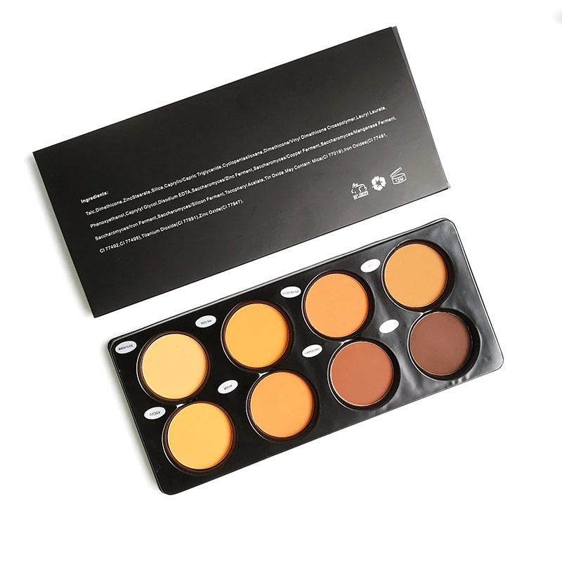 Cosmetics oem face powder no brand high quality full coverage makeup face powder palette, 8 colors
Cosmetics oem face powder no brand high quality full coverage makeup face powder palette, 8 colors