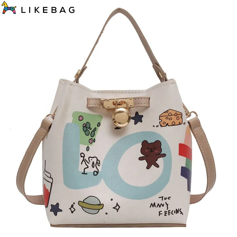 LIKEBAG fashion casual PU leather printing wild niche design explosion style luxury portable bucket messenger bag for women
LIKEBAG fashion casual PU leather printing wild niche design explosion style luxury portable bucket messenger bag for women