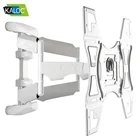 TV Wall Mount Bracket Full Motion Dual Articulating Arm 32 to 70 inch up to 100 lbs max VESA 400*400