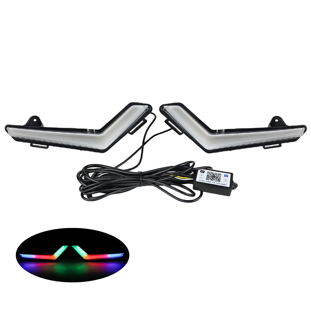 Plug N Play RGB Led Turn Signature Light Kits For Can Am Defender Commander 2020+ Front Accent Lights
Plug N Play RGB Led Turn Signature Light Kits For Can Am Defender Commander 2020+ Front Accent Lights