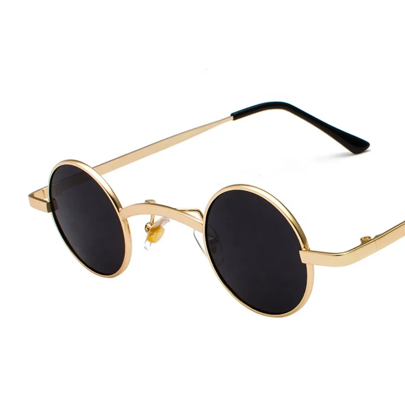 Wholesale Custom Brand Designer Street Beat Vintage Hip Hop Round Round Shade Metal Samll Frame Steampunk Sun Glasses, Mix color or custom colors
Wholesale Custom Brand Designer Street Beat Vintage Hip Hop Round Round Shade Metal Samll Frame Steampunk Sun Glasses, Mix color or custom colors