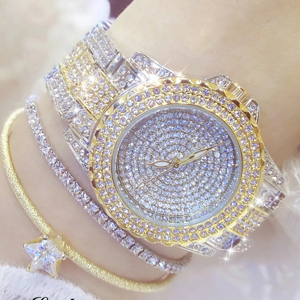 BS 1427 Women Watch Luxury Brand Rhinestone Elegant Ladies Watches Wrist For Lady Quartz Fashion Bracelet Relogio Feminino, 3-colors
BS 1427 Women Watch Luxury Brand Rhinestone Elegant Ladies Watches Wrist For Lady Quartz Fashion Bracelet Relogio Feminino, 3-colors