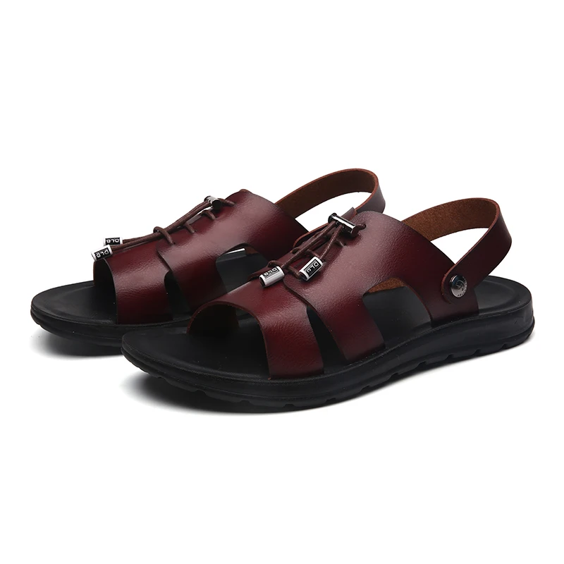 Italian hand-made leather sandals, super fiber slippers, wear-resistant and anti-skid soles, Customized color
Italian hand-made leather sandals, super fiber slippers, wear-resistant and anti-skid soles, Customized color