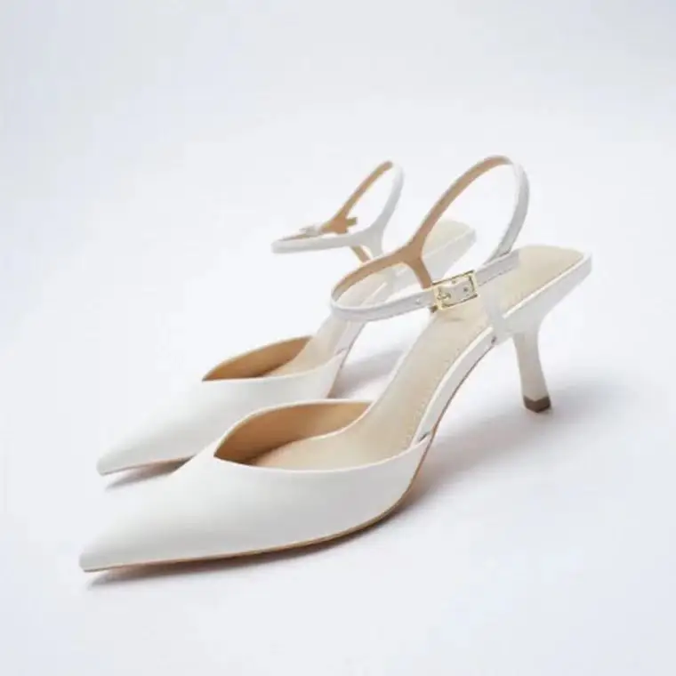 Sweet sexy pointed toe high heels shoes stiletto high heel woman high heel sandals, White
Sweet sexy pointed toe high heels shoes stiletto high heel woman high heel sandals, White