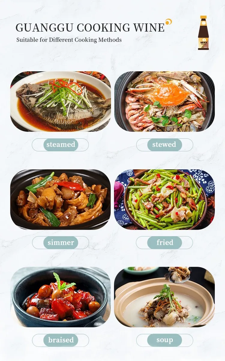 recommended dishes of cooking wine for  seafood