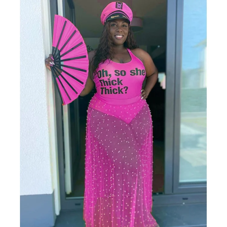 Hot Selling Bead Netting Decoration 2020 New Design Clothes Summer Casual Clothing Plus Size Jumpsuit For Women
Hot Selling Bead Netting Decoration 2020 New Design Clothes Summer Casual Clothing Plus Size Jumpsuit For Women