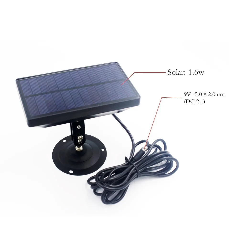USB Solar Panel for hunting camera Supply Charger Battery for Suntek Camera HC300 HC500 HC700 HC801 HC-900 Trail Cameras, Black
USB Solar Panel for hunting camera Supply Charger Battery for Suntek Camera HC300 HC500 HC700 HC801 HC-900 Trail Cameras, Black