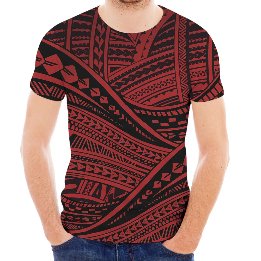 Custom Clothing Manufacturers T shirts for Men Stylish Polynesian Tribal Printed Crewneck Short-Sleeve Gym Wear T shirt Men, High quality tshirts custom printing
Custom Clothing Manufacturers T shirts for Men Stylish Polynesian Tribal Printed Crewneck Short-Sleeve Gym Wear T shirt Men, High quality tshirts custom printing