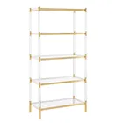 Acrylic Furniture Acrylic Book Shelf Display Rack Offic/living Room Furniture