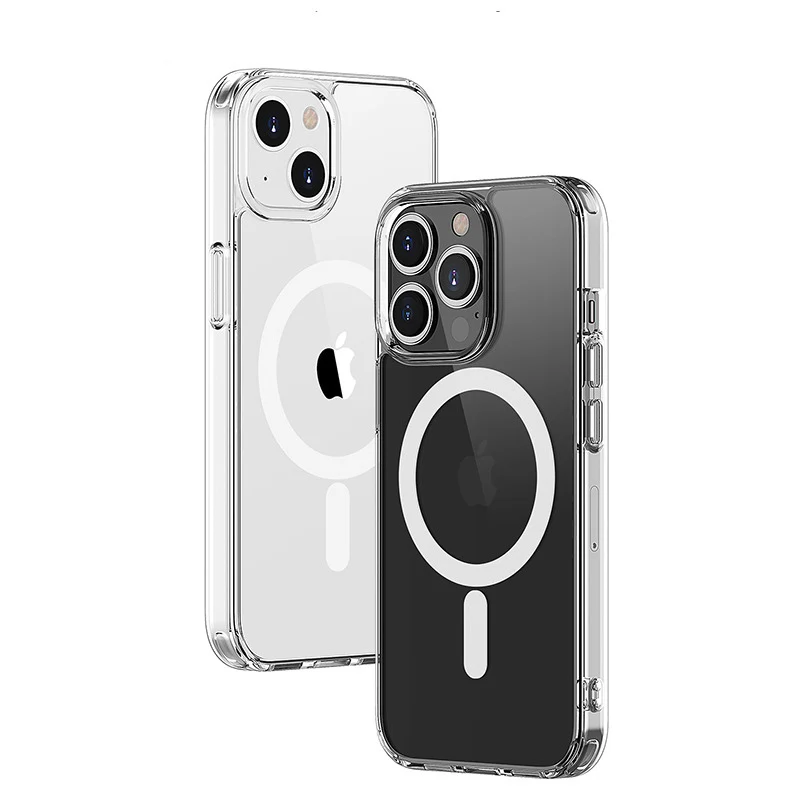 For iPhone 13 Magsafe Clear Coque Transparent PC Anti-fall Casing 12 Mini Phone Cover For Apple iPhone 13 Pro Max Magnetic Case
For iPhone 13 Magsafe Clear Coque Transparent PC Anti-fall Casing 12 Mini Phone Cover For Apple iPhone 13 Pro Max Magnetic Case