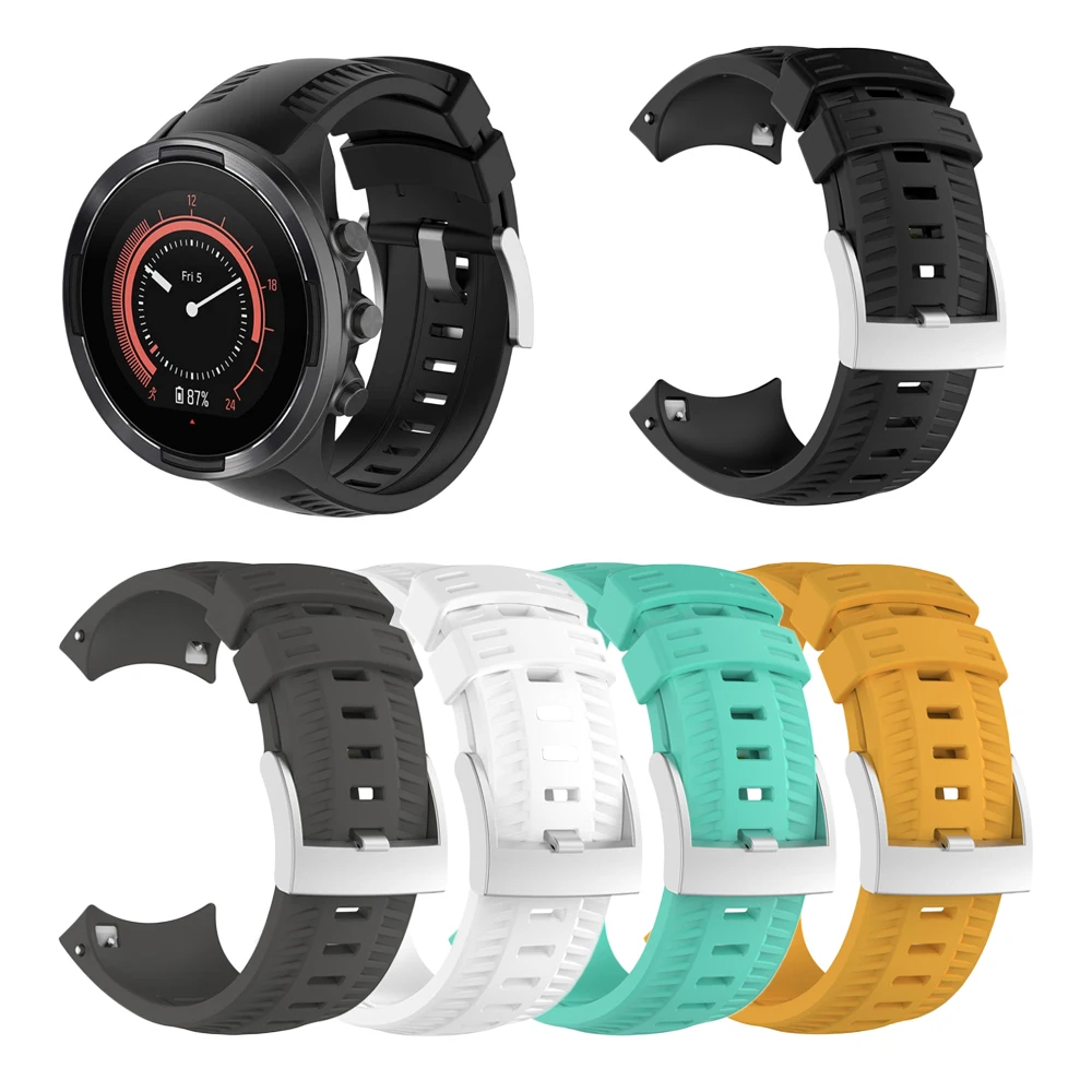 Lianmi Rubber Watch Band Strap for Suunto Copper/Sunnto Spartan Replacement Wristband for Sunnto 9/Suunto 9 Bracelet, Multi colors/as the picture shows
Lianmi Rubber Watch Band Strap for Suunto Copper/Sunnto Spartan Replacement Wristband for Sunnto 9/Suunto 9 Bracelet, Multi colors/as the picture shows