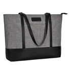 Fashion Nylon Laptop Tote Bag Womens Lightweight Water Resistant Nylon Shoulder Bag