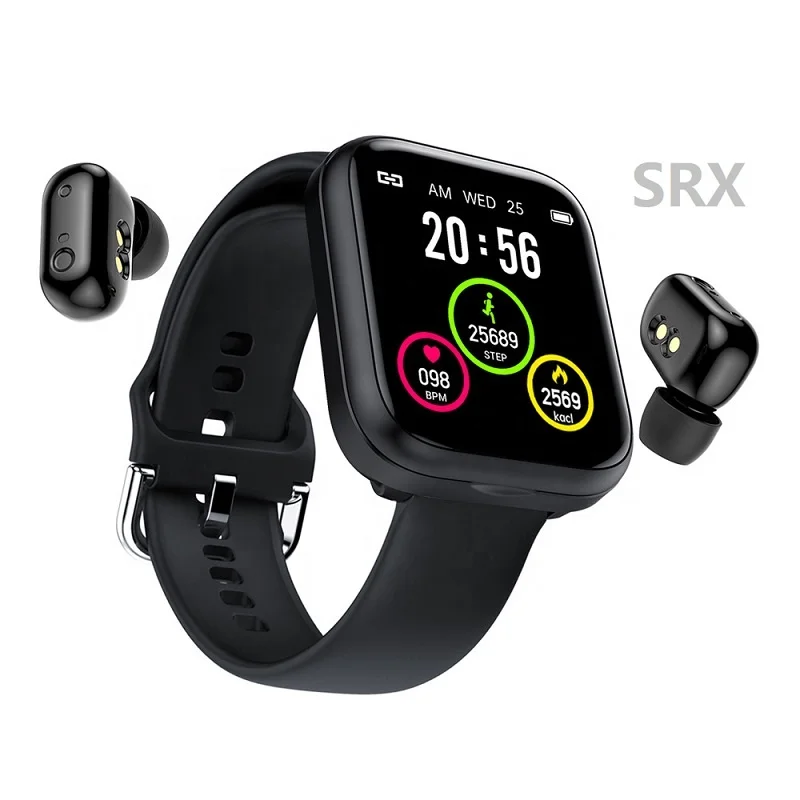 X5 Smart Watch with Earbuds 2 in 1 Smartwatch Wireless Earbuds with Heart Rate Monitor TWS Earphone Inside Smart Watches
X5 Smart Watch with Earbuds 2 in 1 Smartwatch Wireless Earbuds with Heart Rate Monitor TWS Earphone Inside Smart Watches