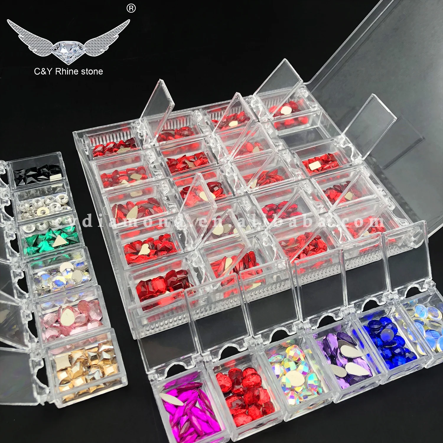 CY N1 Mix Size Rhinestones Shaped Loose Crystals White Opal Preciosa Non Hotfix Rhinestone Box For Nails
CY N1 Mix Size Rhinestones Shaped Loose Crystals White Opal Preciosa Non Hotfix Rhinestone Box For Nails