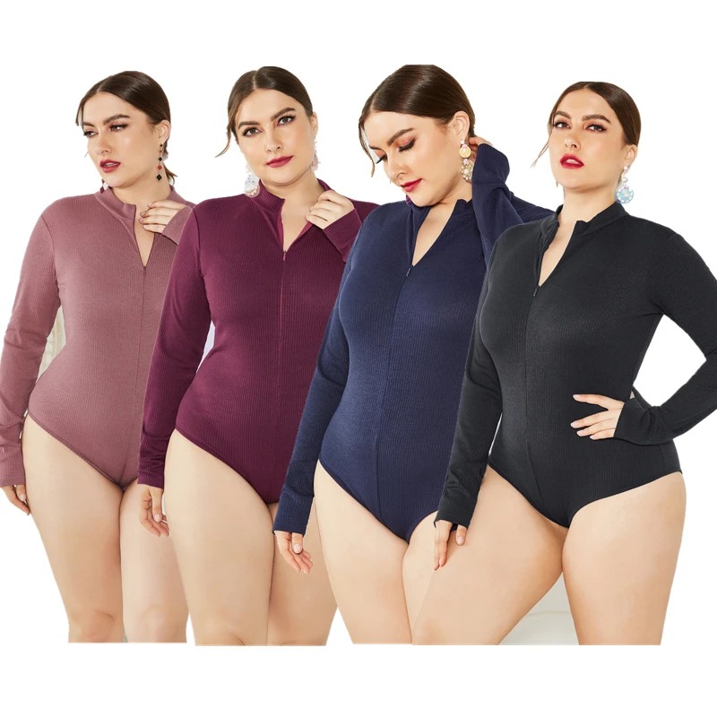 Autumn/winter high-neck knitted tops plus size ladies' one-piece tights hot-selling inner base shirts Bodysuit, 4 colors
Autumn/winter high-neck knitted tops plus size ladies' one-piece tights hot-selling inner base shirts Bodysuit, 4 colors