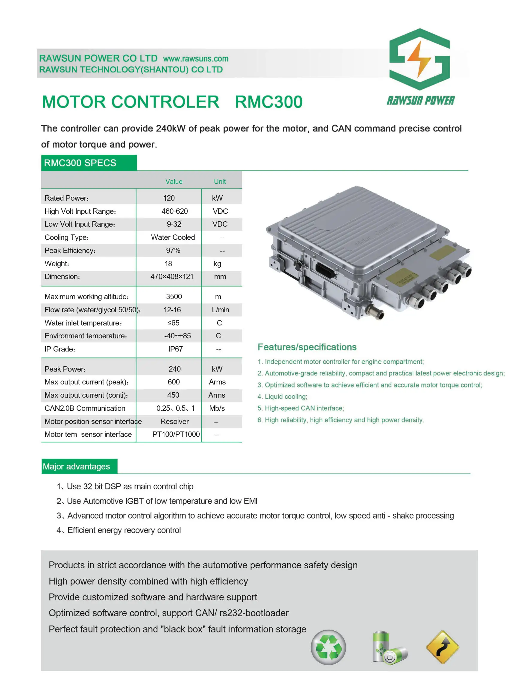 Ec Motors, RMC120 - detail 12